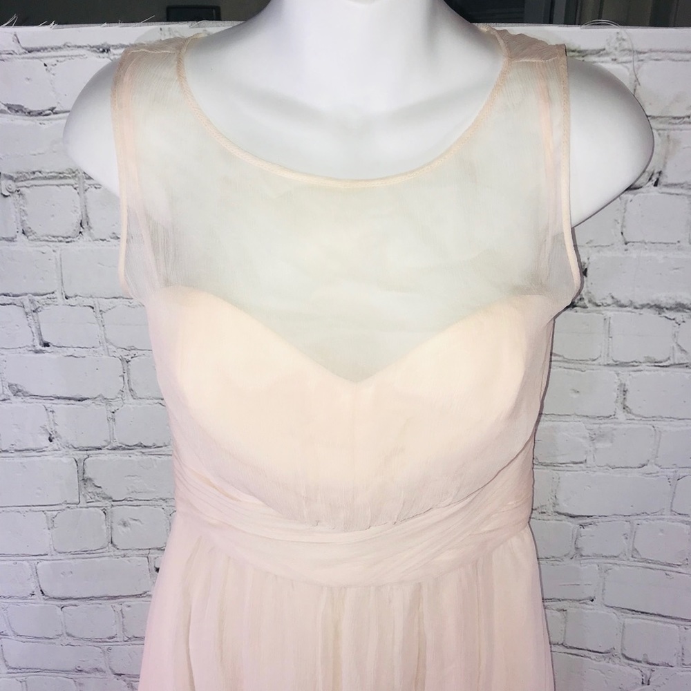 New with tags $310 Amsale chiffon dress gown 6 NEW - Picture 3 of 8